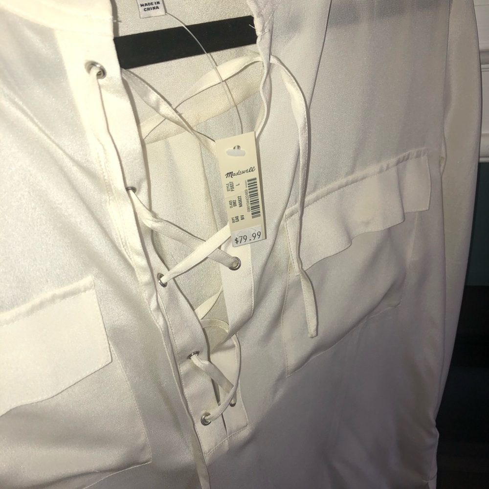 Awesome 100% silk madewell shirt